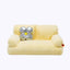 Sofa pour chat jaune