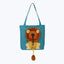Tote bag chat motif lion