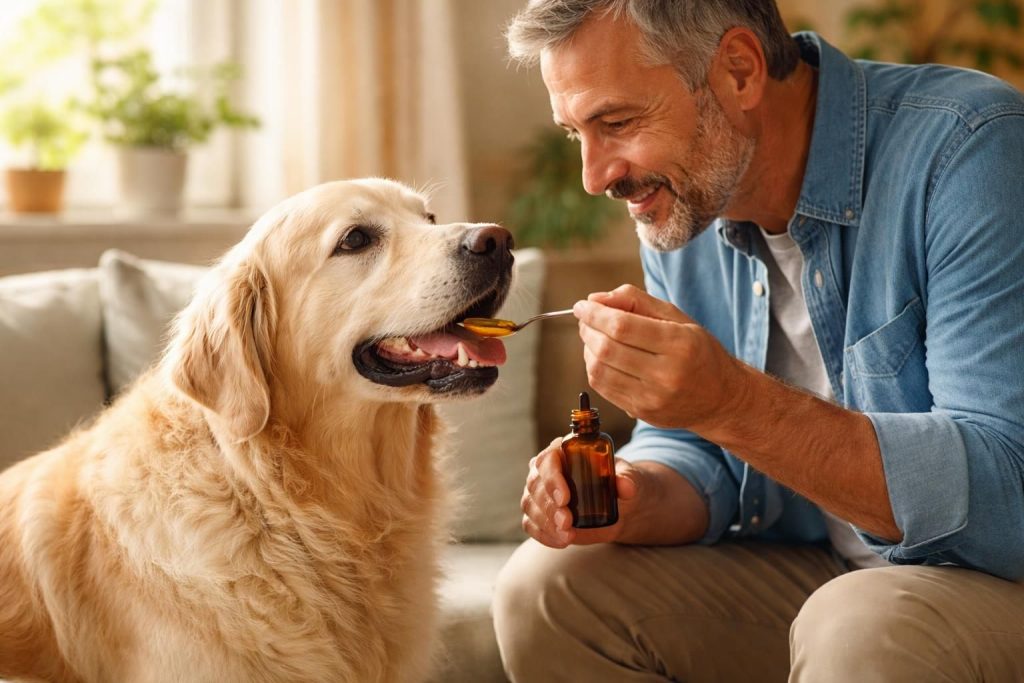 découvrez comment l'huile de haarlem peut aider à soulager l'arthrose de votre chien tout en boostant sa vitalité naturellement.