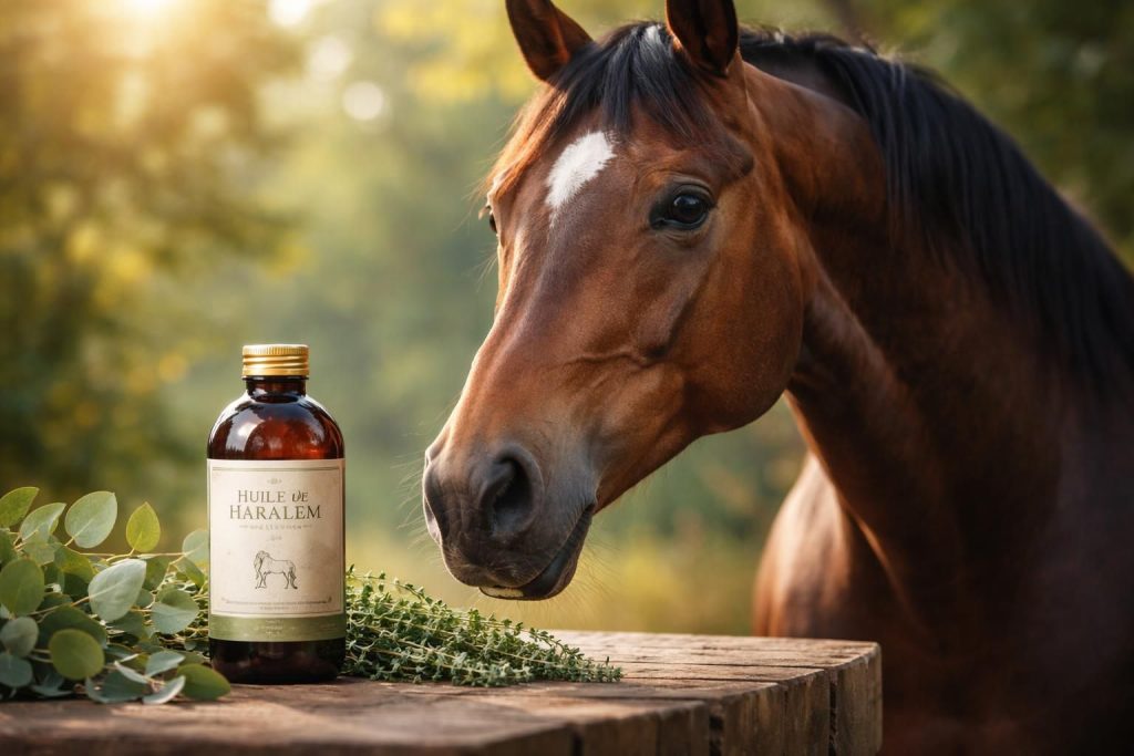 découvrez comment l'huile de haarlem peut aider à soulager les voies respiratoires de votre cheval, améliorant sa respiration et son bien-être général.