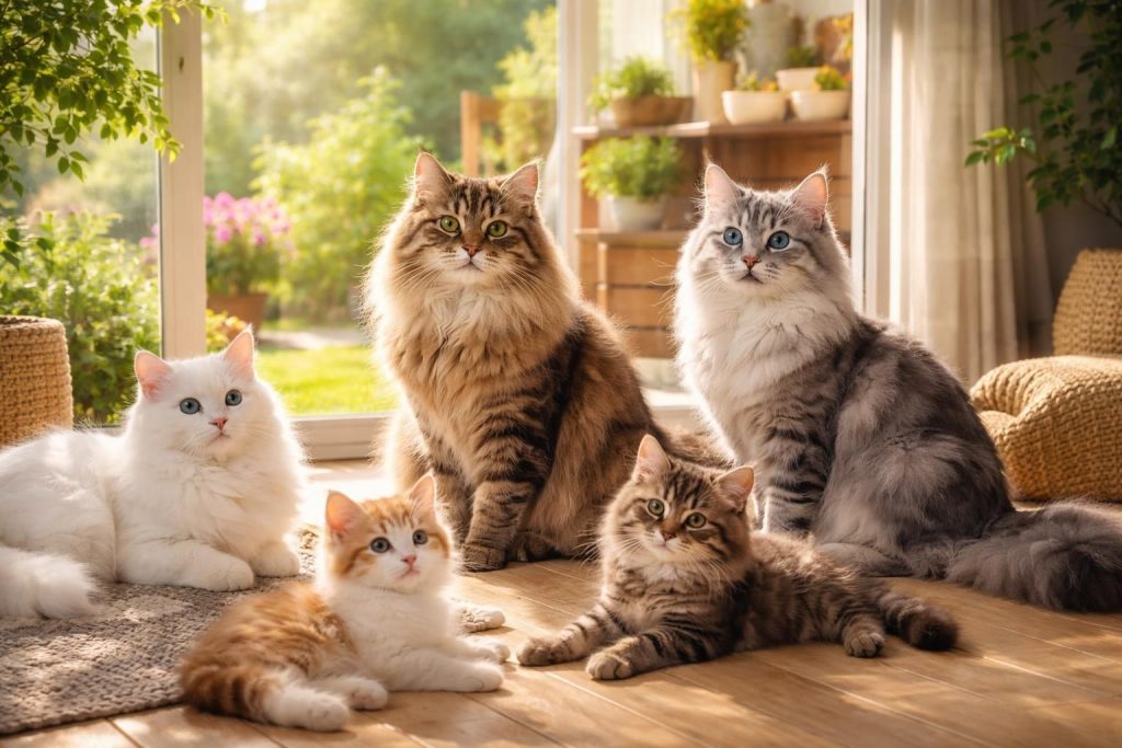 trouvez facilement de charmants chats sibériens à vendre près de chez vous. adoptez un compagnon doux et affectueux pour votre foyer dès aujourd'hui !