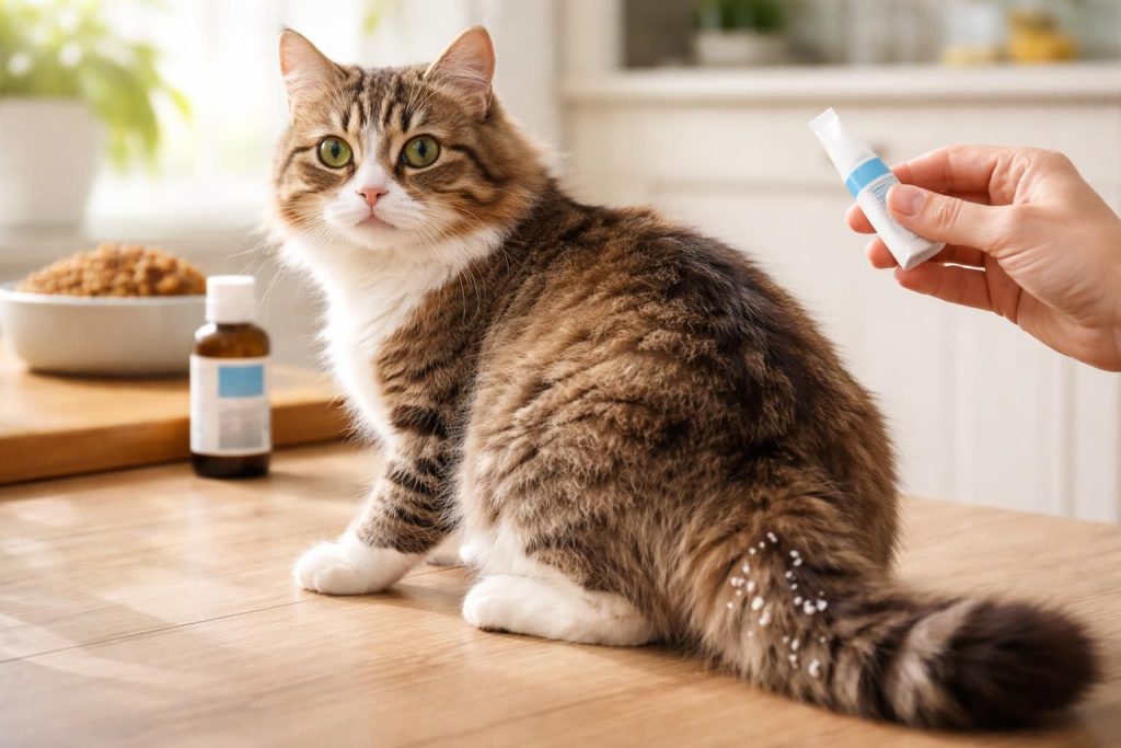 découvrez comment reconnaître les signes d'infestation de vers plats chez le chat et les solutions efficaces pour protéger votre animal.
